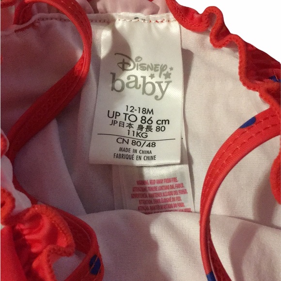3/$12! Polka Dot Minnie Mouse Bathing Suit - Picture 4 of 6